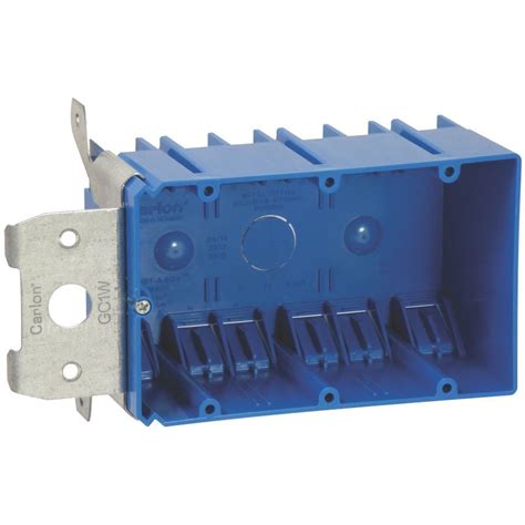 electrical 3 gang old work box|3 gang adjustable plastic box.